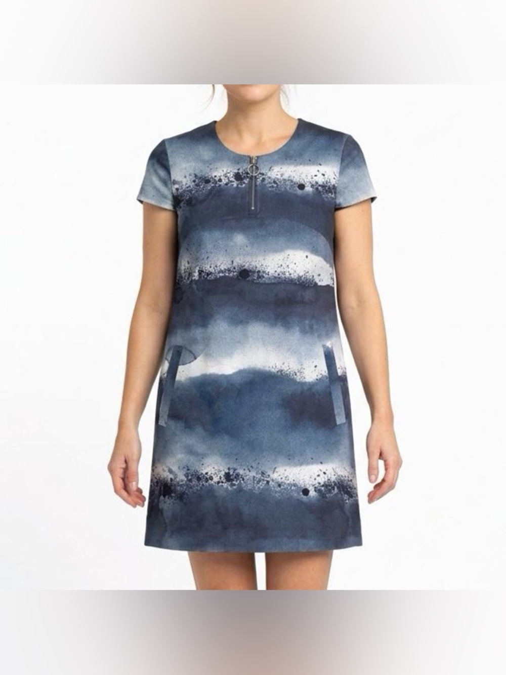 Marimekko Kantti 2 dress. Blue/ white. Size 12 (44). Excellent condition.